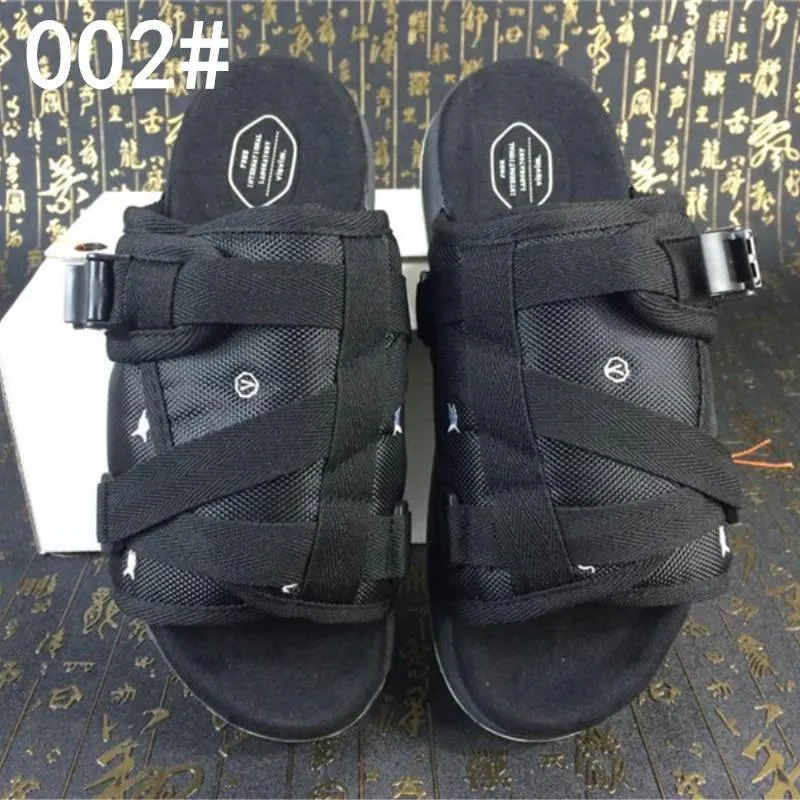 2020 nuevas zapatillas Visvim para hombres y mujeres, zapatos de moda para amantes, zapatillas de playa, sandalias de calle de h