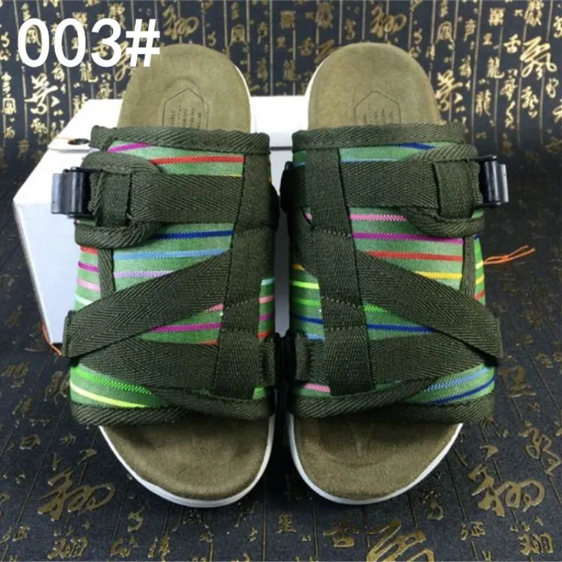 2020 nuevas zapatillas Visvim para hombres y mujeres, zapatos de moda para amantes, zapatillas de playa, sandalias de calle de h