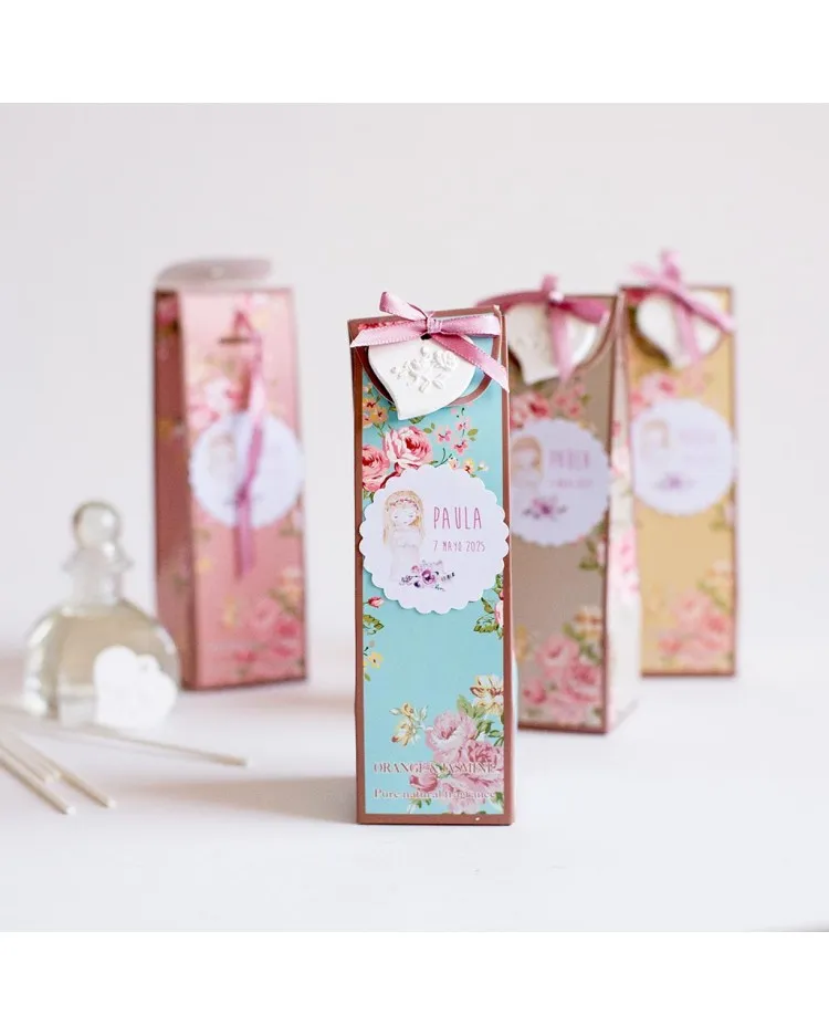 4 ambientadores personalizados para invitados
