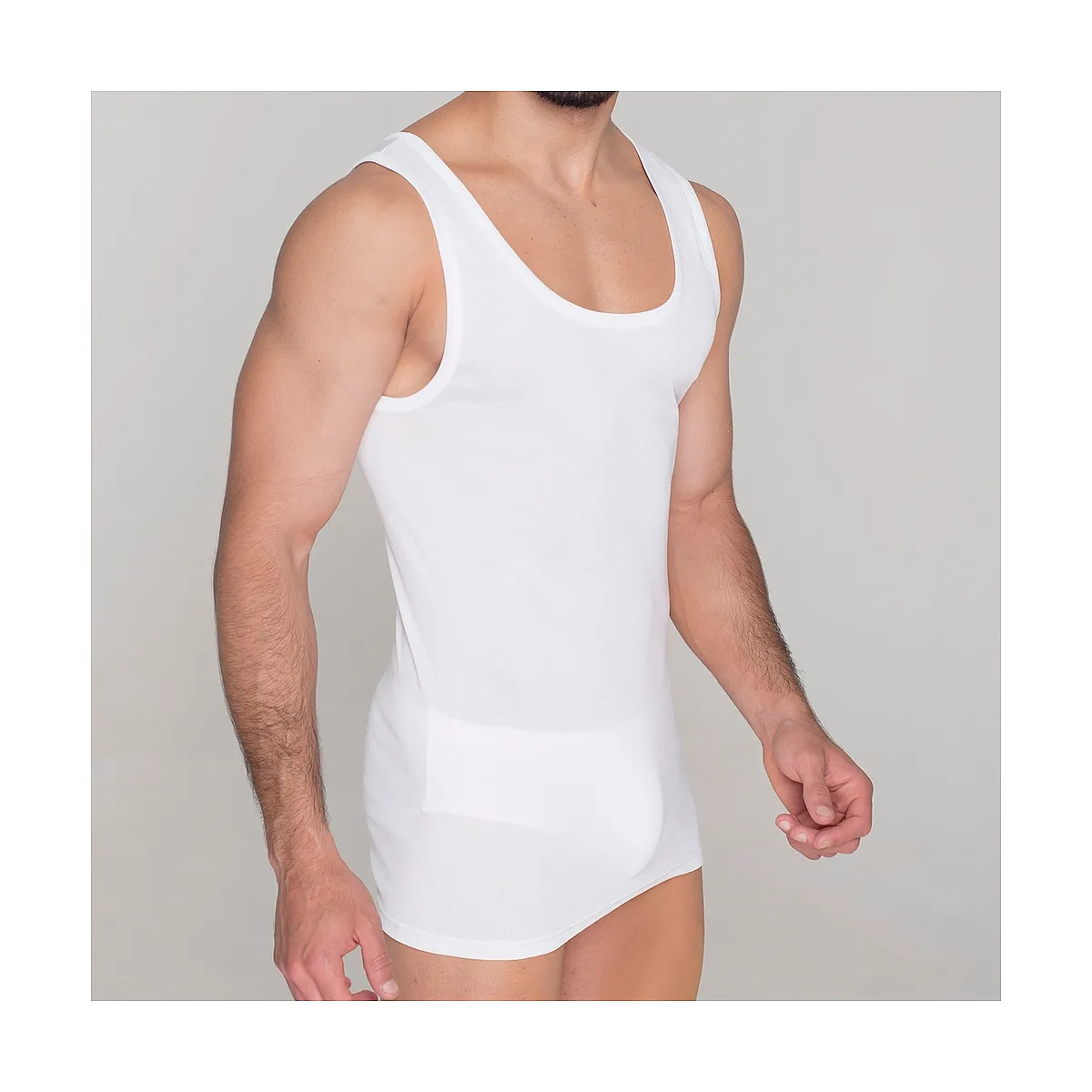 5237b CAMISETA TIRANTES HILO DE ESCOCIA. CALIDAD PREMIUM