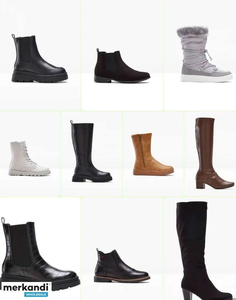 5.50 € POR PAR, STOCK RESTANTE, ZAPATOS MIX OTOñOINVIERNO, STOCK RESTANTE, A WARE, CARTóN MIXTO, MUJER, HOMBRE, ZAPATOS DE MARC
