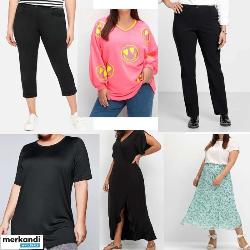 5,50€ c/u, Sheego Ropa de Mujer Talla Grande, L, XL, XXL, XXXL