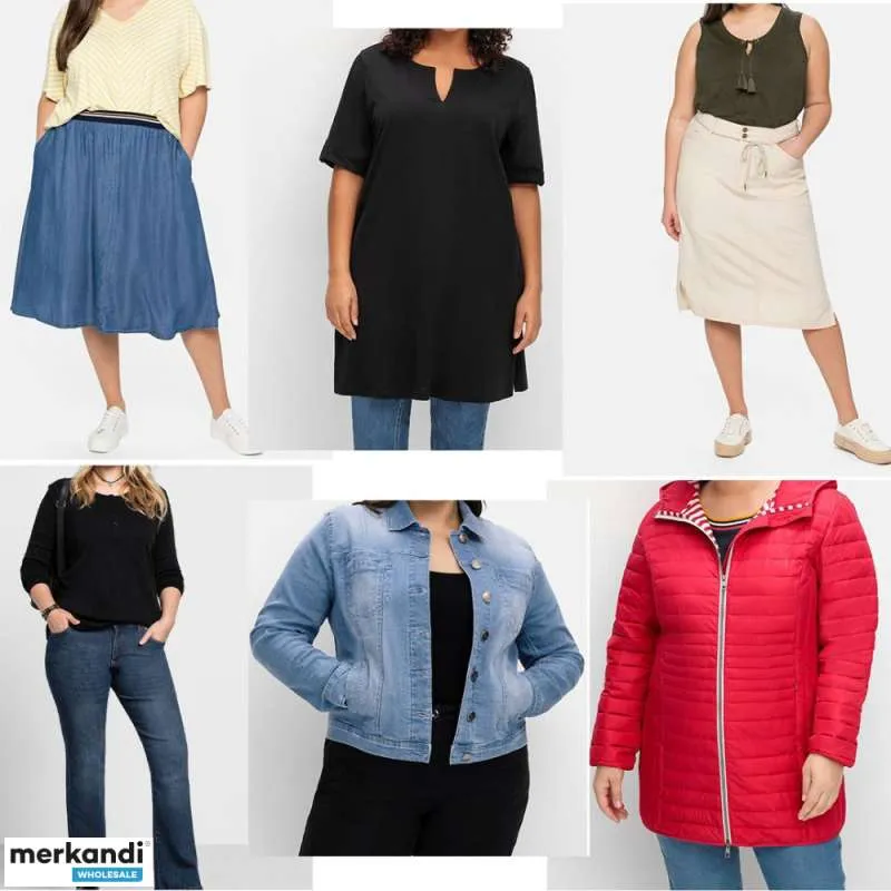 5,50€ c/u, Sheego Ropa de Mujer Tallas Grandes, L, XL, XXL, XXXL,