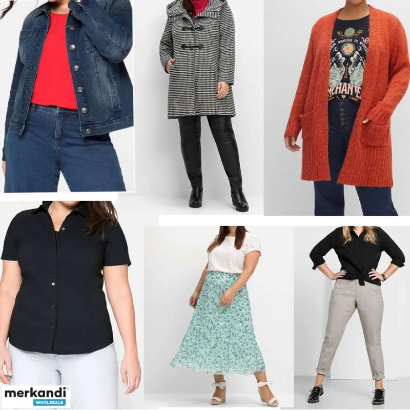 5,50€ c/u/a, Sheego Ropa de Mujer Tallas Grandes, L, XL, XXL, XXXL,