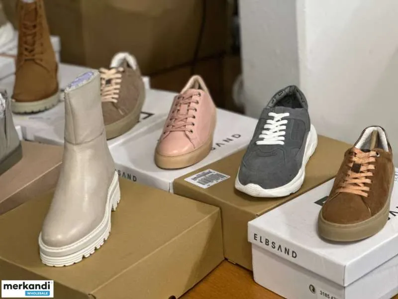 6,50€ por par, mezcla de zapatos de marca europea, mezcla de diferentes modelos y tallas para mujer y hombre, palet de stock res