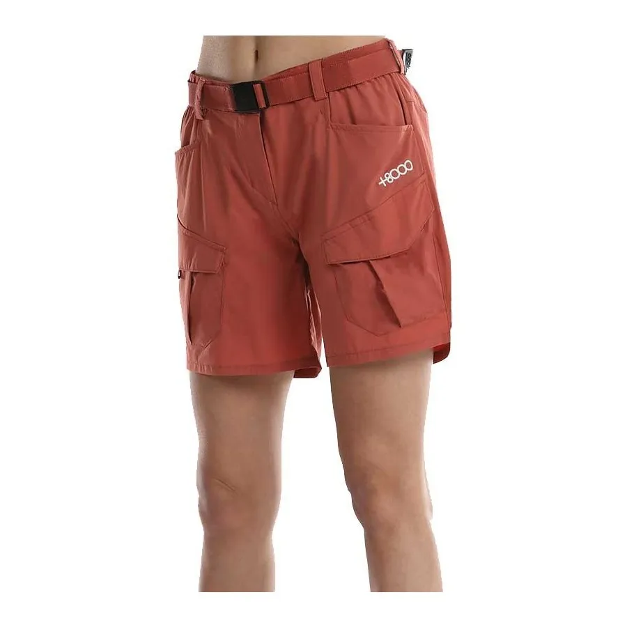 +8000 Pantalón Corto Trekking MUJER NACER ARCILLA