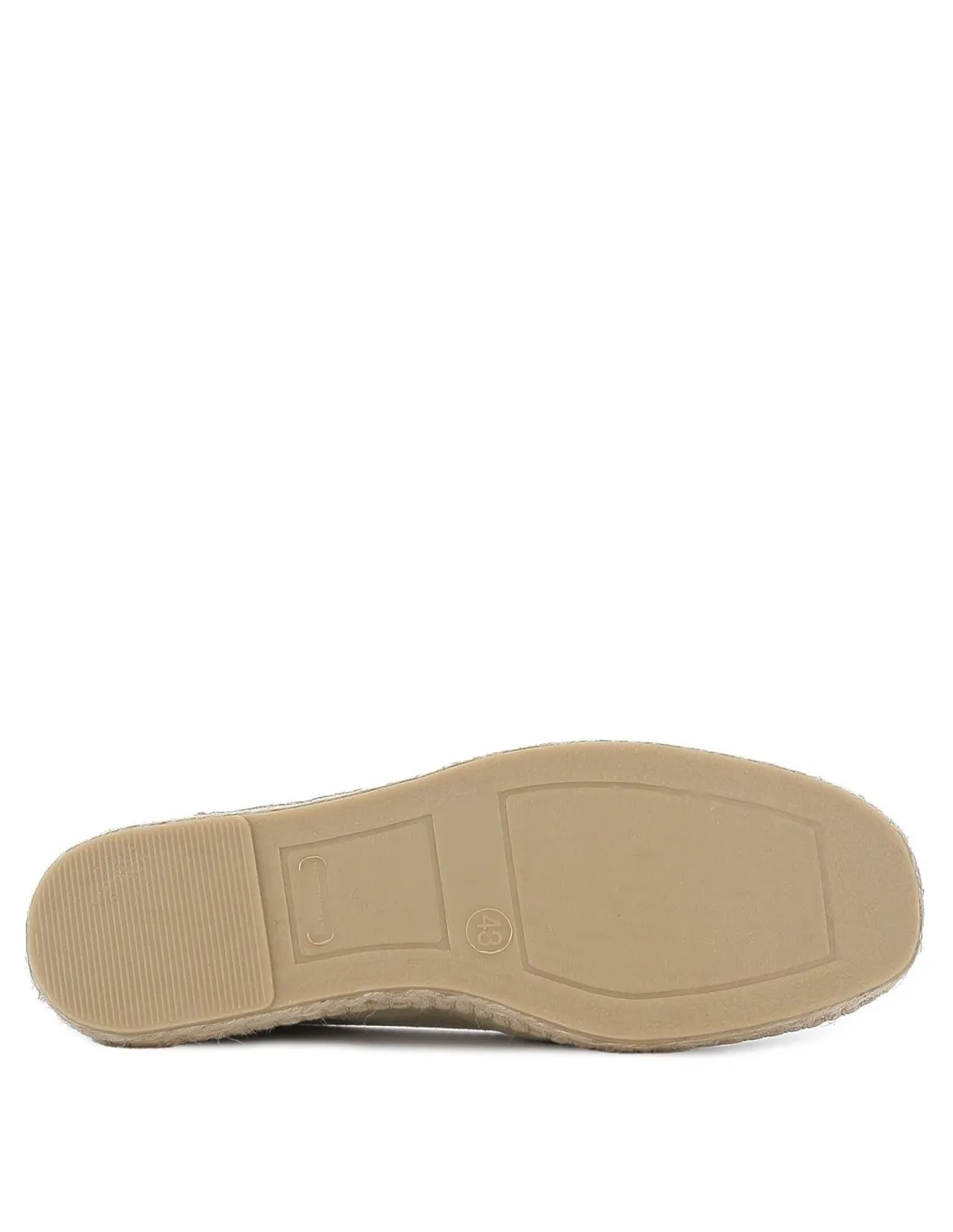 Alpargata de yute para hombre kaki NORTEÑAS