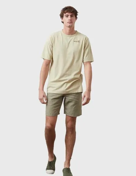Altonadock Camiseta verde para hombre