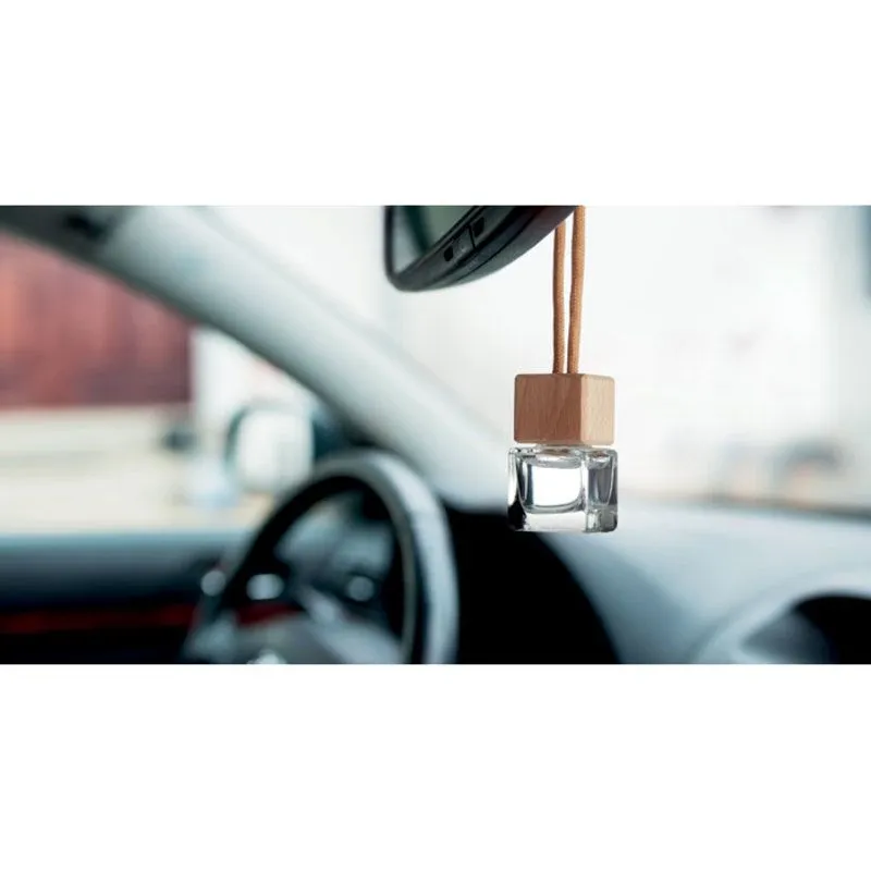 Ambientador de coche personalizado de 5 ml.