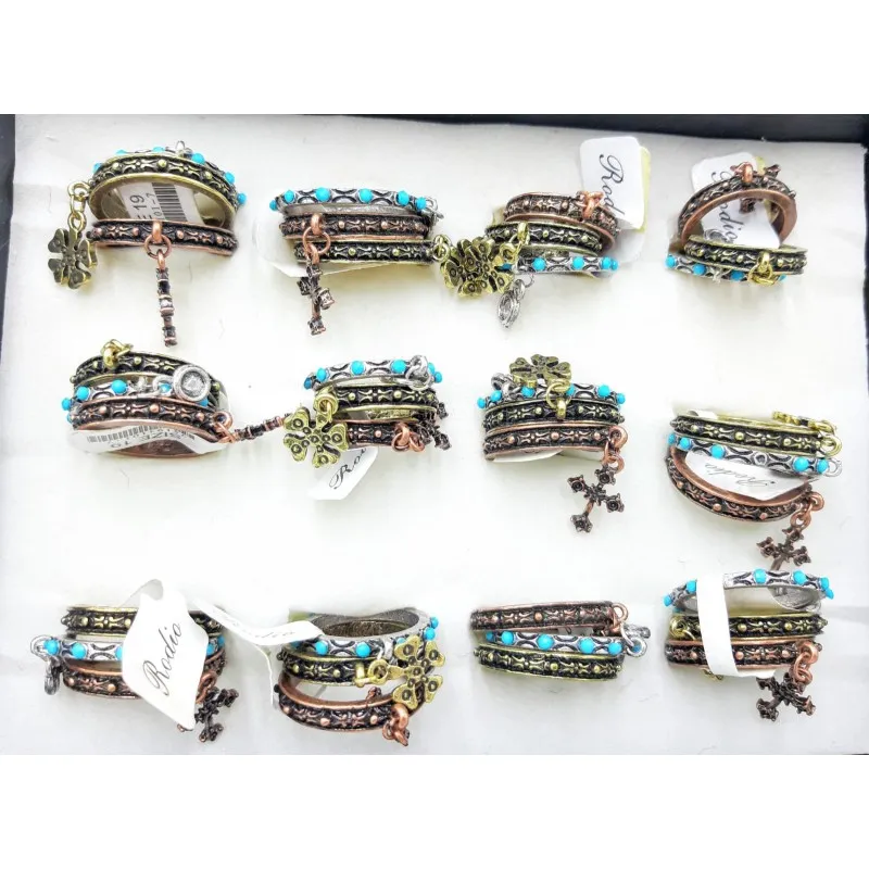 Anillo rodio boho Chic