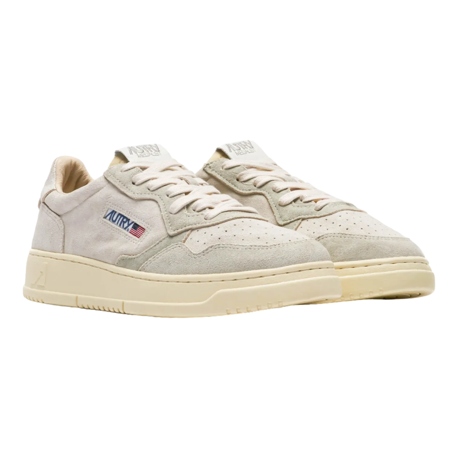 AUTRY MEDALIST LOW MAN CREAM/WHITE AULMXS10