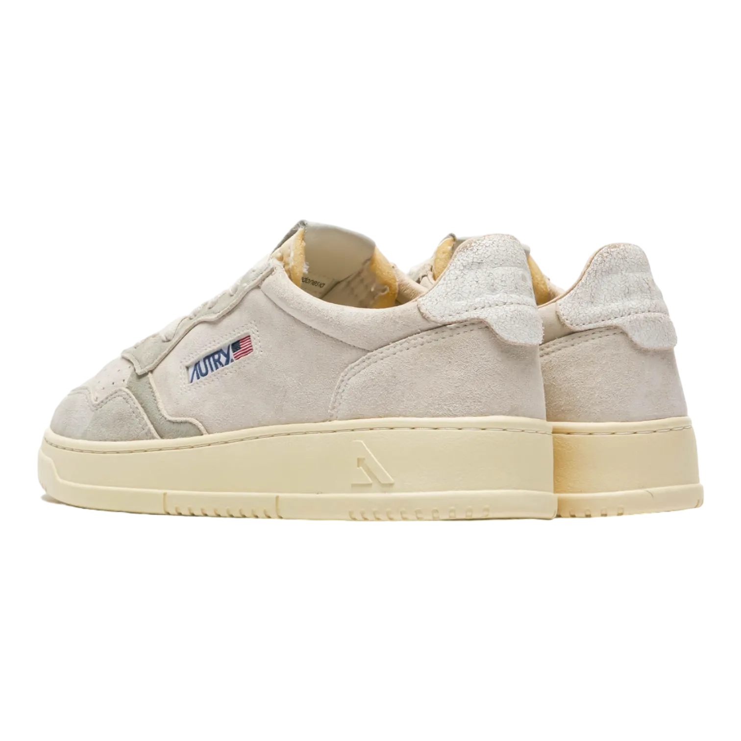 AUTRY MEDALIST LOW MAN CREAM/WHITE AULMXS10