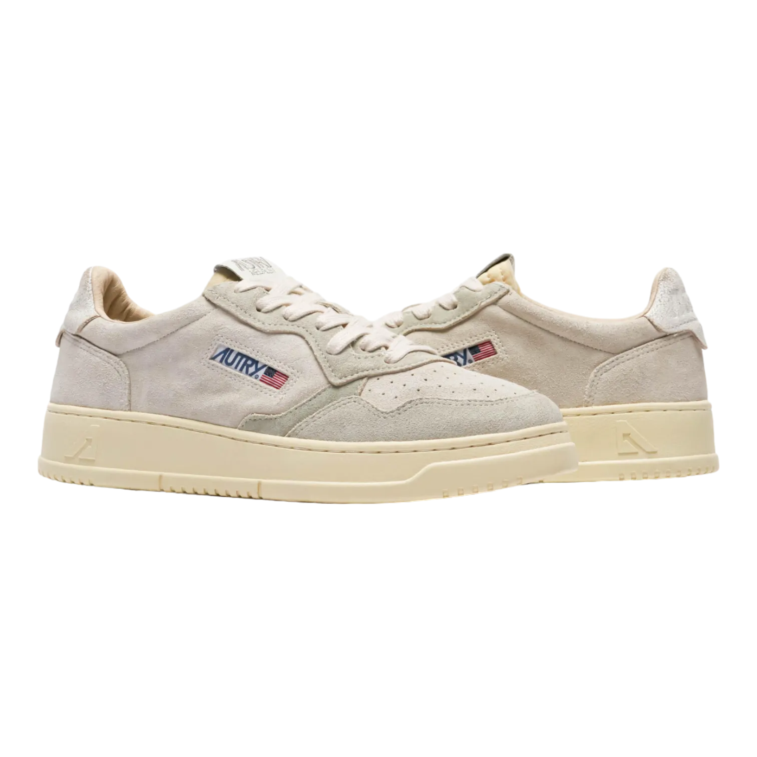 AUTRY MEDALIST LOW MAN CREAM/WHITE AULMXS10