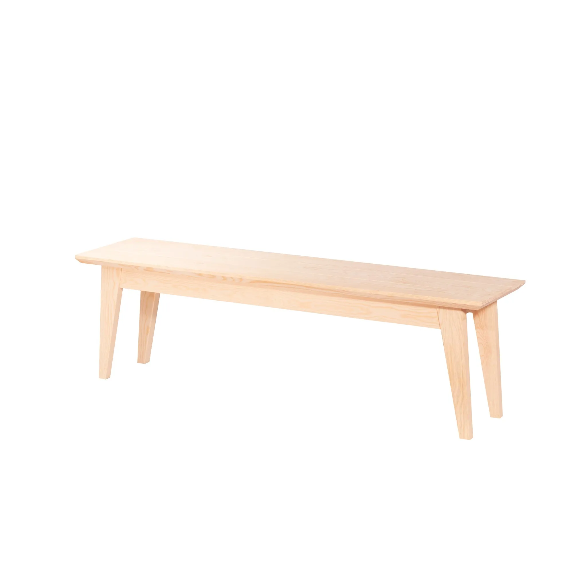 Banco pie de cama madera