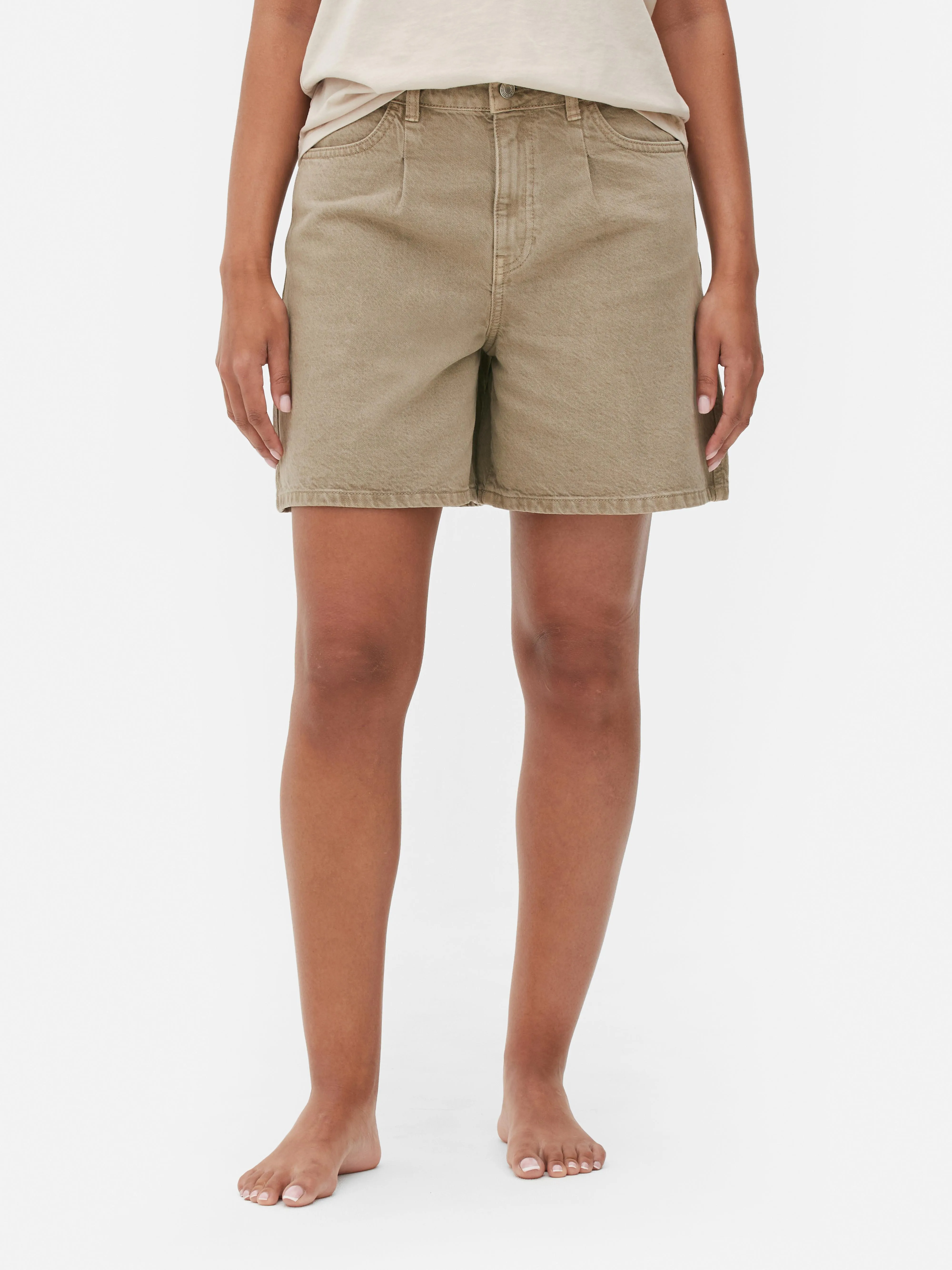 Bermudas de tejido vaquero
