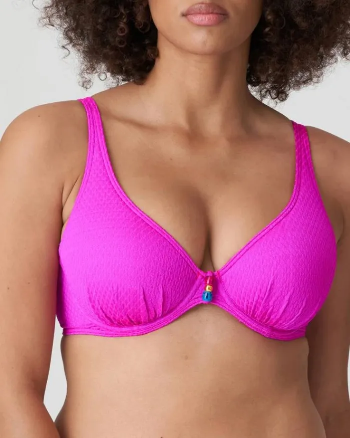 Bikini Top Escote Profundo Narta 4010319 CAF PrimaDonna Swim