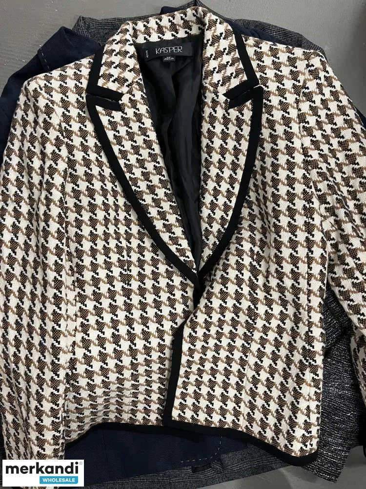 Blazers de mujer de primera calidad Crema