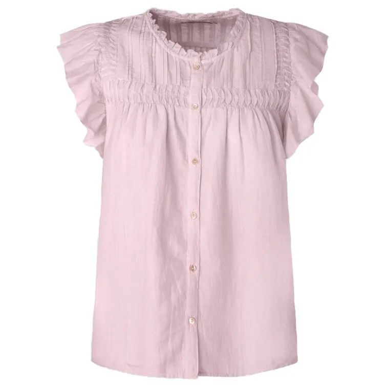 BLUSA CON DETALLES PLISADOS MUJER PEPE JEANS