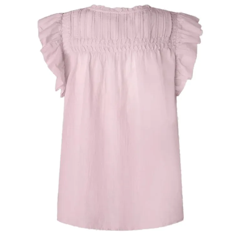 BLUSA CON DETALLES PLISADOS MUJER PEPE JEANS