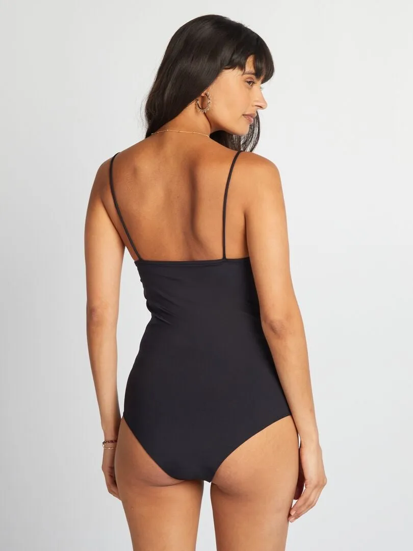BODY DE TIRANTES FINOS  NEGRO
