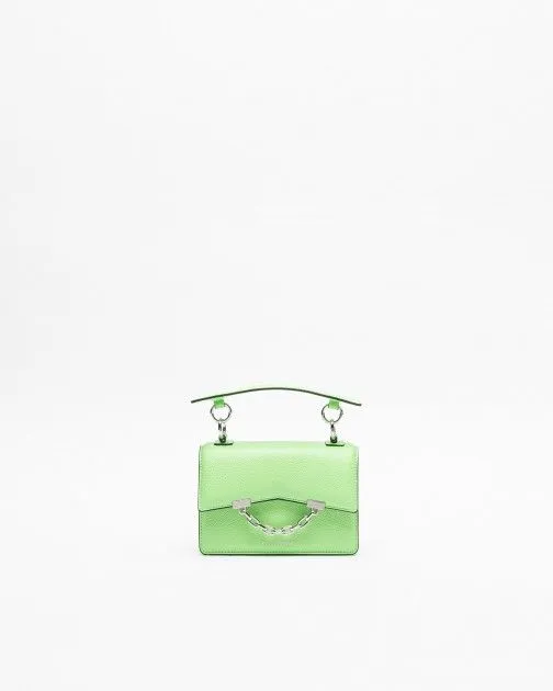 Bolso de hombro Karl Lagerfeld K/Seven Grainy Mini SB Verde