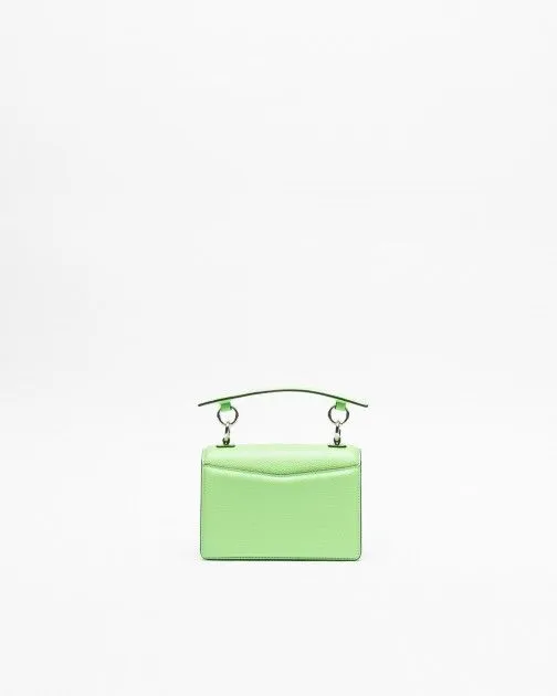 Bolso de hombro Karl Lagerfeld K/Seven Grainy Mini SB Verde