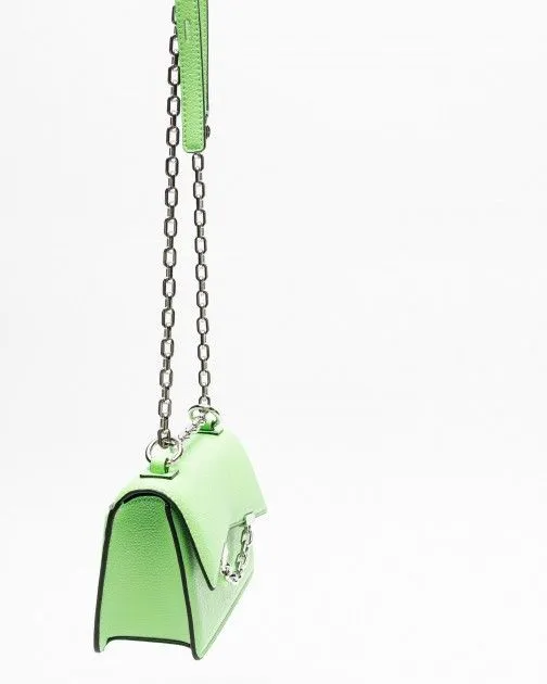 Bolso de hombro Karl Lagerfeld K/Seven Grainy Mini SB Verde