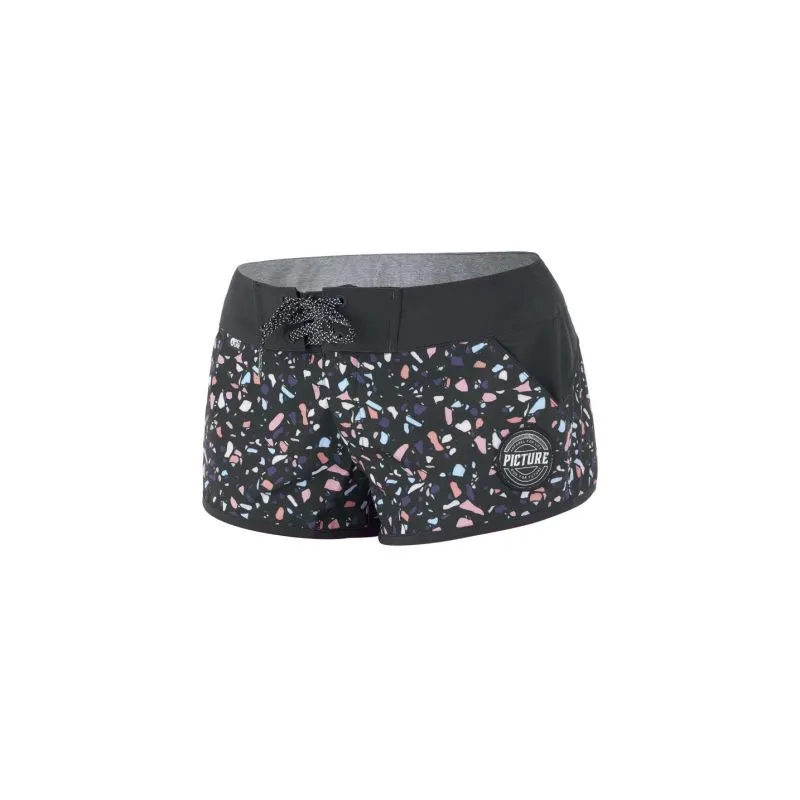 Bordshorts de mujer Picture Hawaii (Terrazzo Black)