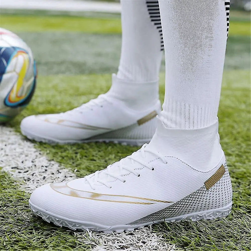 Botas de fútbol para hombre Turf Hightop Tf Zapatos de fútbol