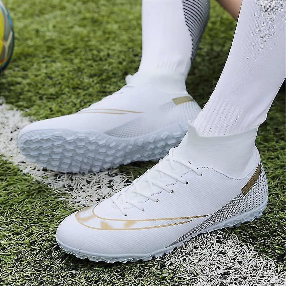 Botas de fútbol para hombre Turf Hightop Tf Zapatos de fútbol