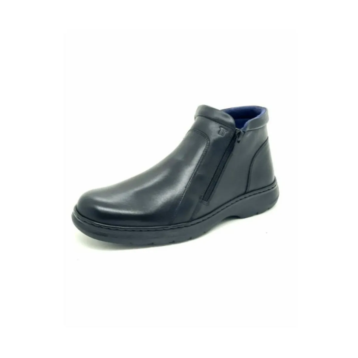 Botin Notton hombre cremallera ancho especial N0503