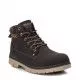 Botines Refresh marrones con detalles en crema