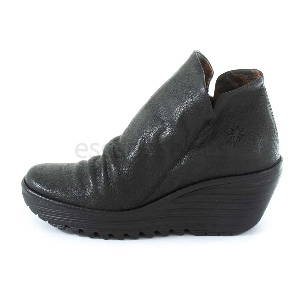 Botins FLY LONDON Yellow Yip Mousse Black P500505017