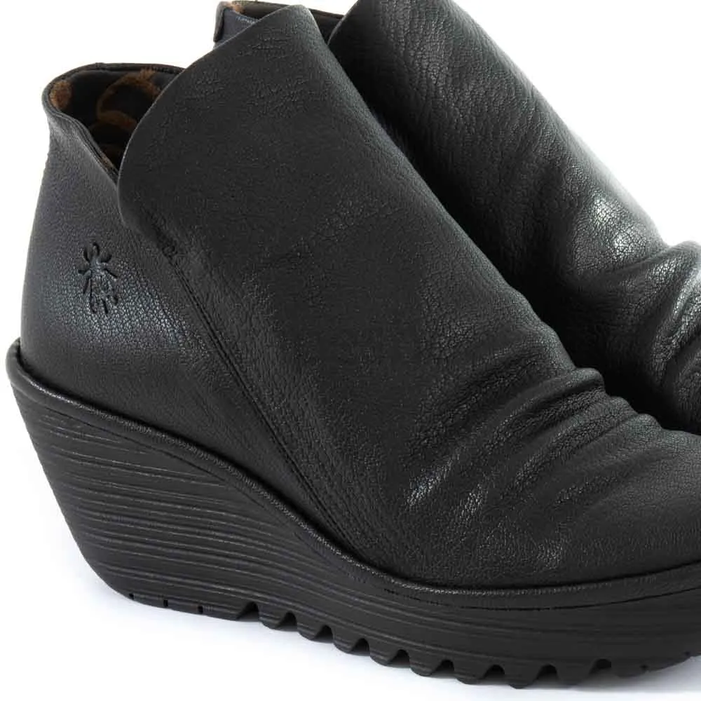 Botins FLY LONDON Yellow Yip Mousse Black P500505017