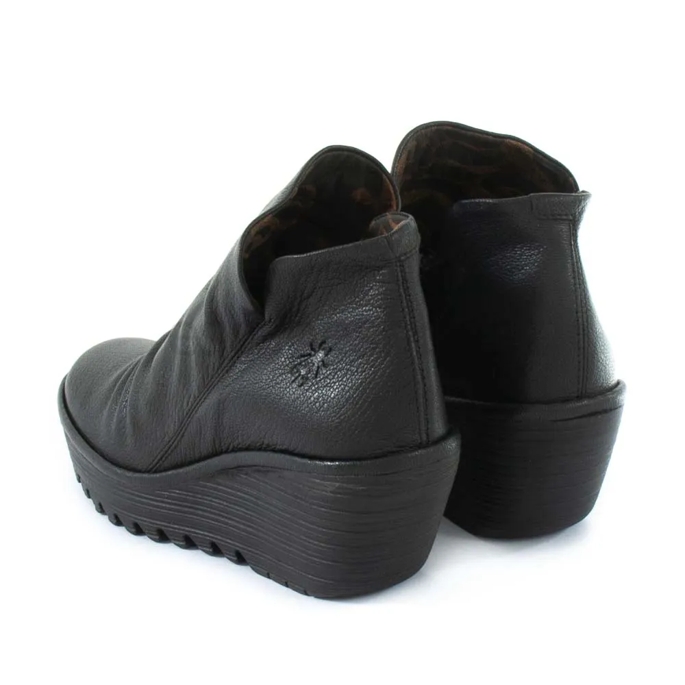 Botins FLY LONDON Yellow Yip Mousse Black P500505017