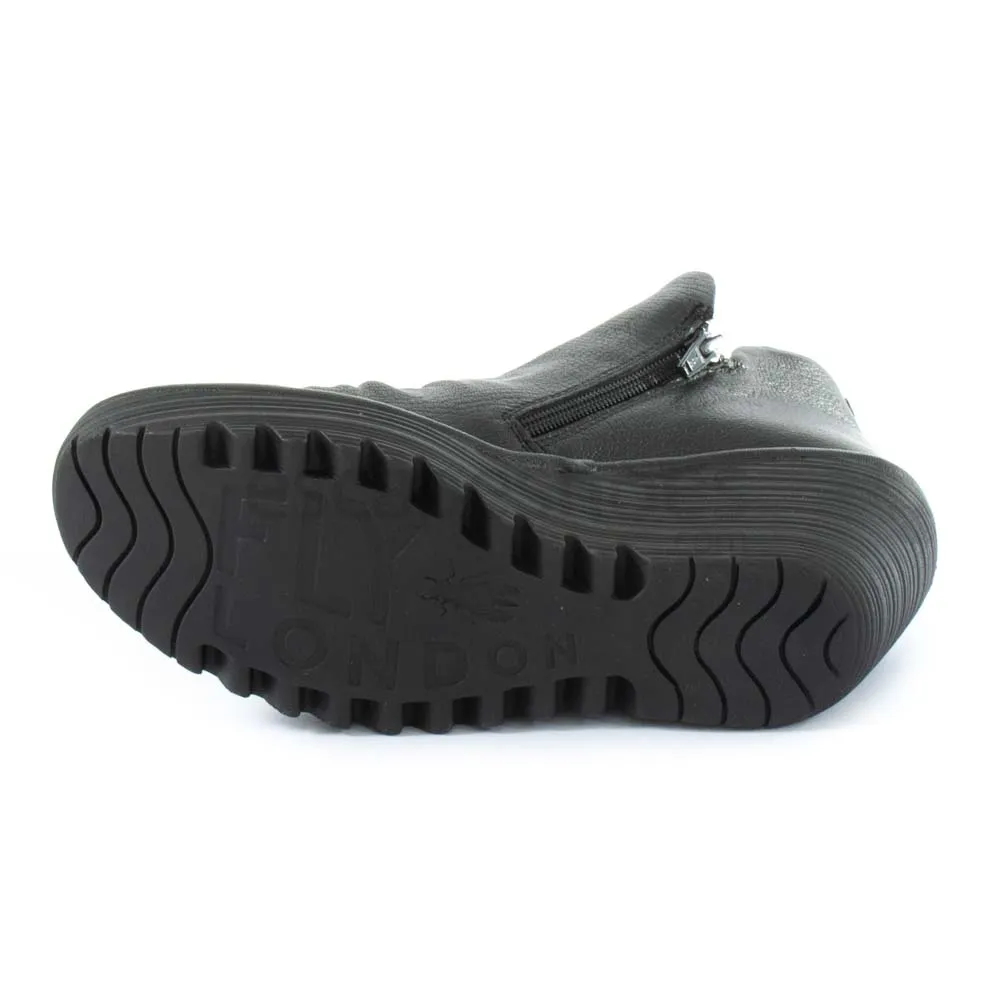 Botins FLY LONDON Yellow Yip Mousse Black P500505017