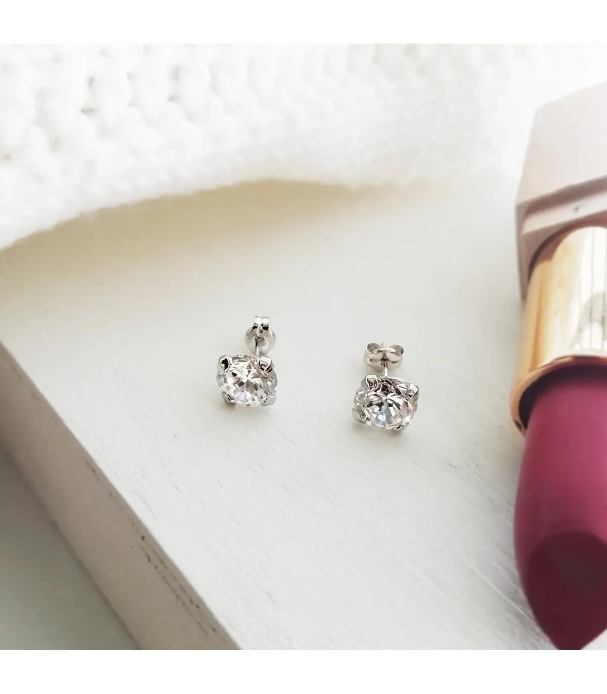 Boucles d'oreilles Brigida 7 mm 18 Carats