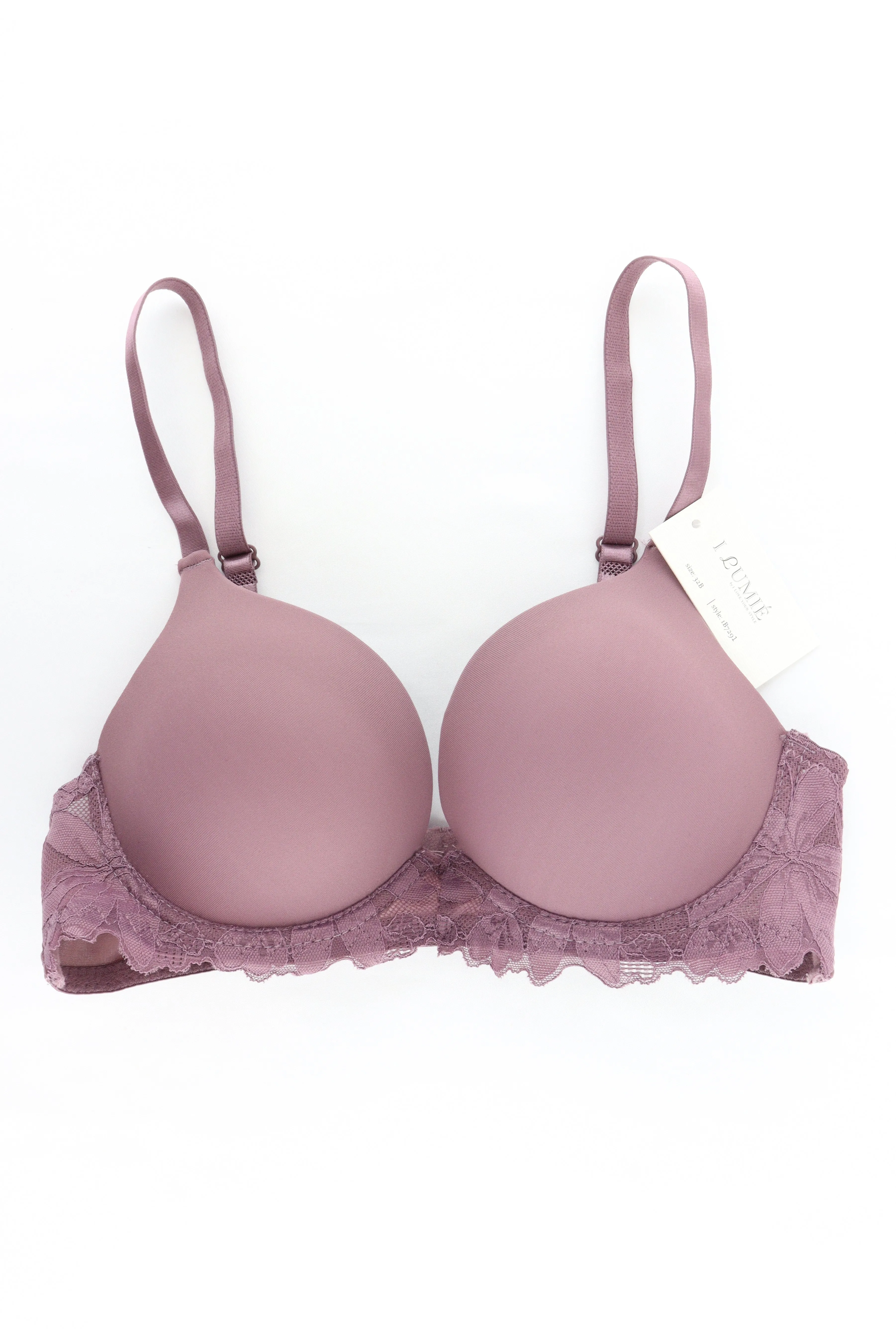 BRA PUSHUP Y DETALLE ENCAJE IB7291