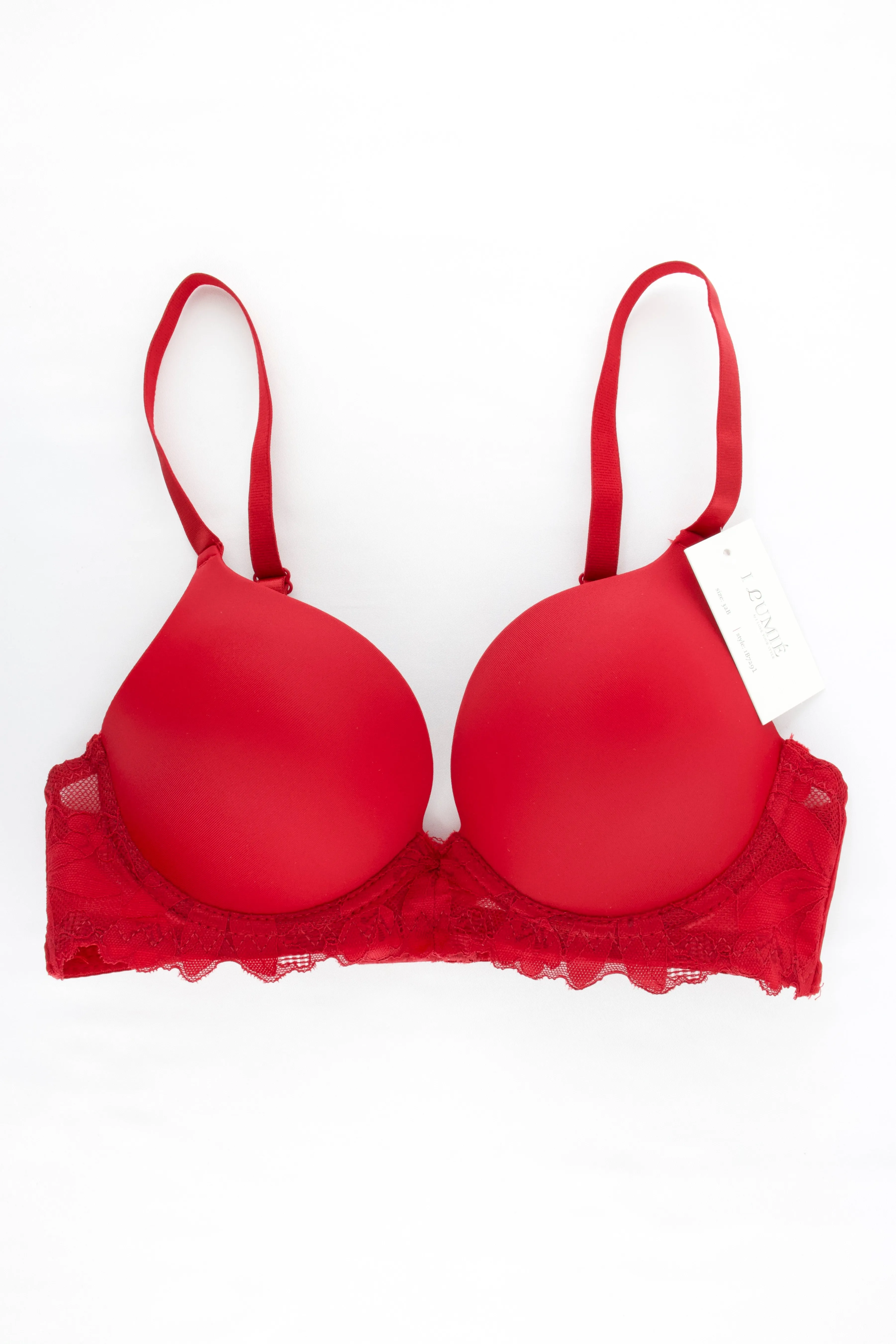 BRA PUSHUP Y DETALLE ENCAJE IB7291