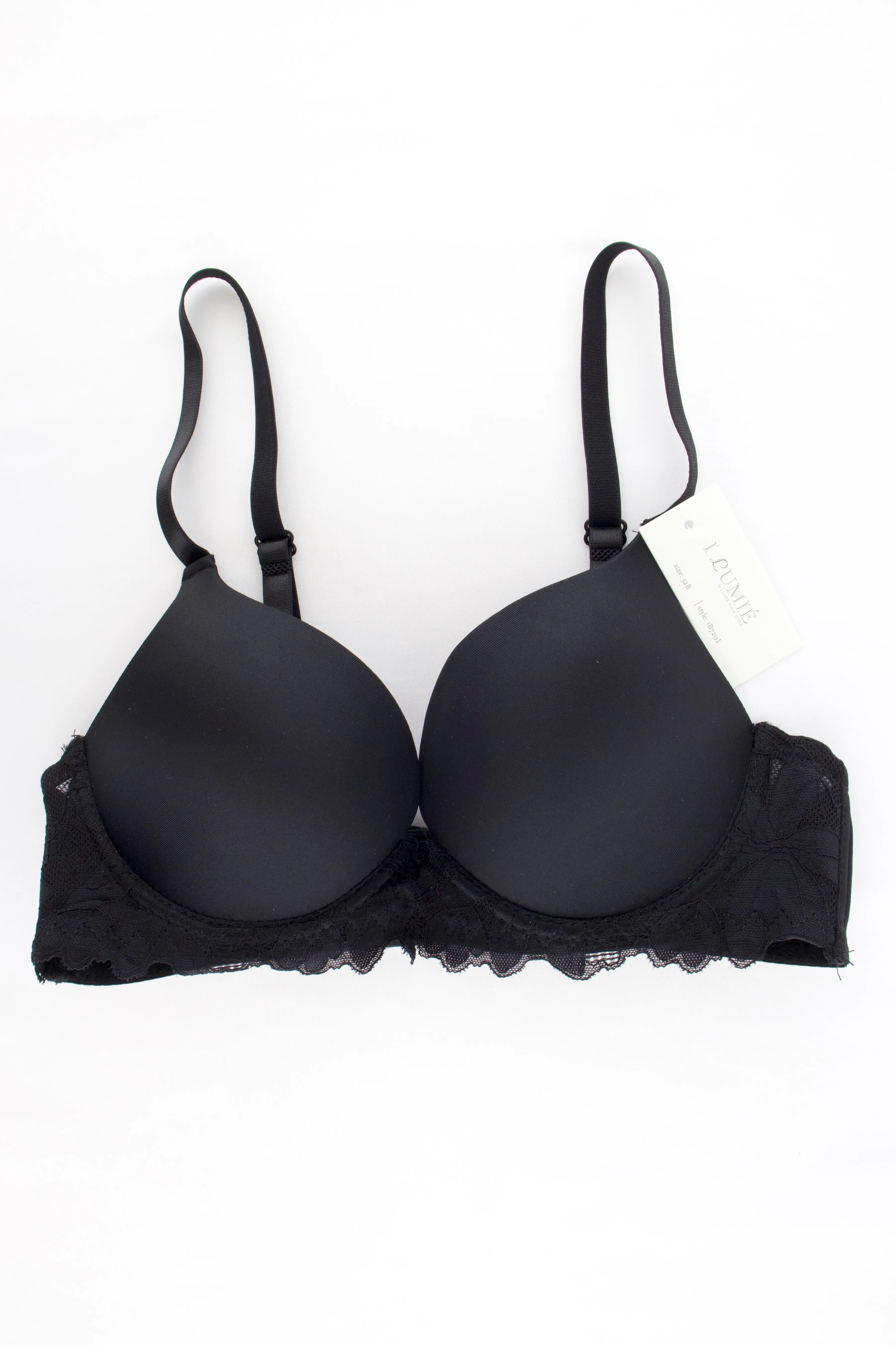 BRA PUSHUP Y DETALLE ENCAJE IB7291
