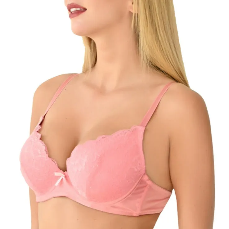 Brasier coordinable con detalles de encaje  24276 Carnival
