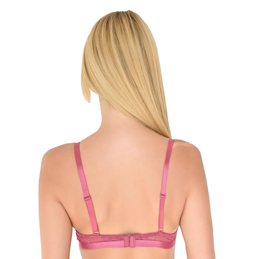 Brasier coordinable con detalles de encaje  24392 Carnival