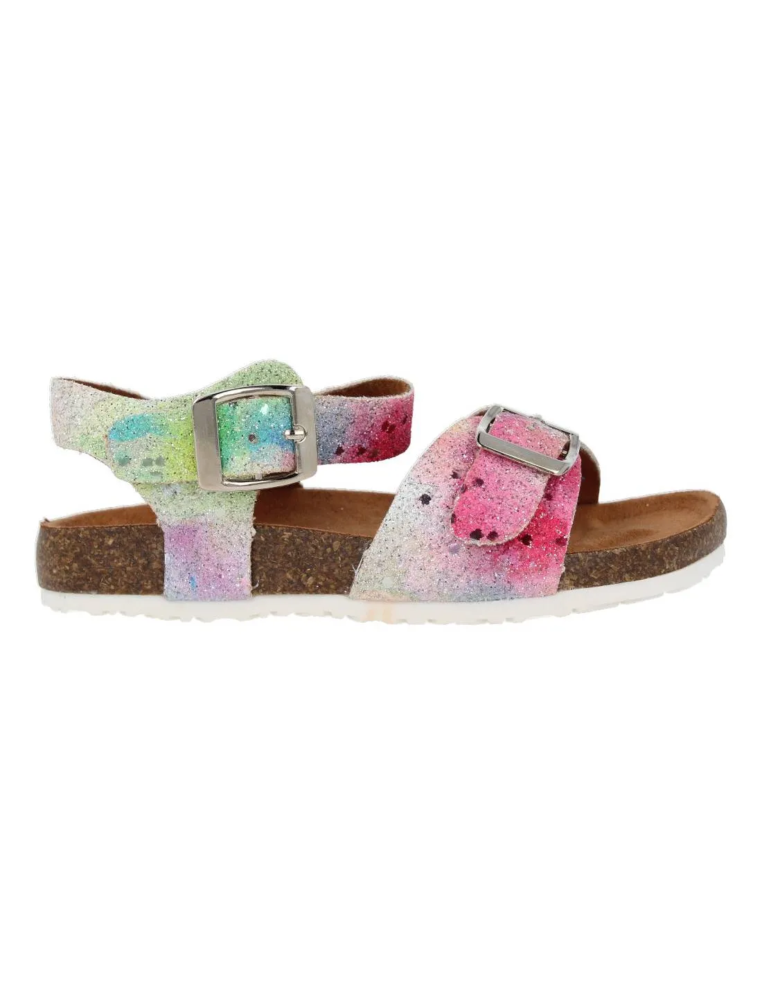 BUBBLE KIDS  SANDALIA BIO GLITTER MULTICOLOR