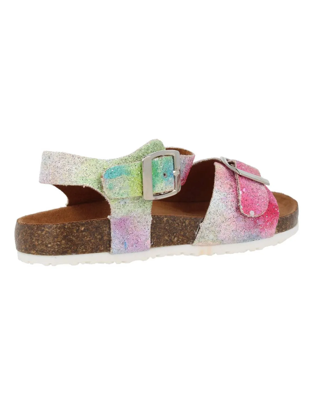 BUBBLE KIDS  SANDALIA BIO GLITTER MULTICOLOR