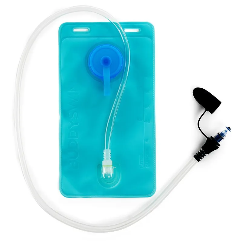 Buddsyswim Boya para Nadadores de aguas abiertas con depóisto de hidratación de 1 litro de capacidad.