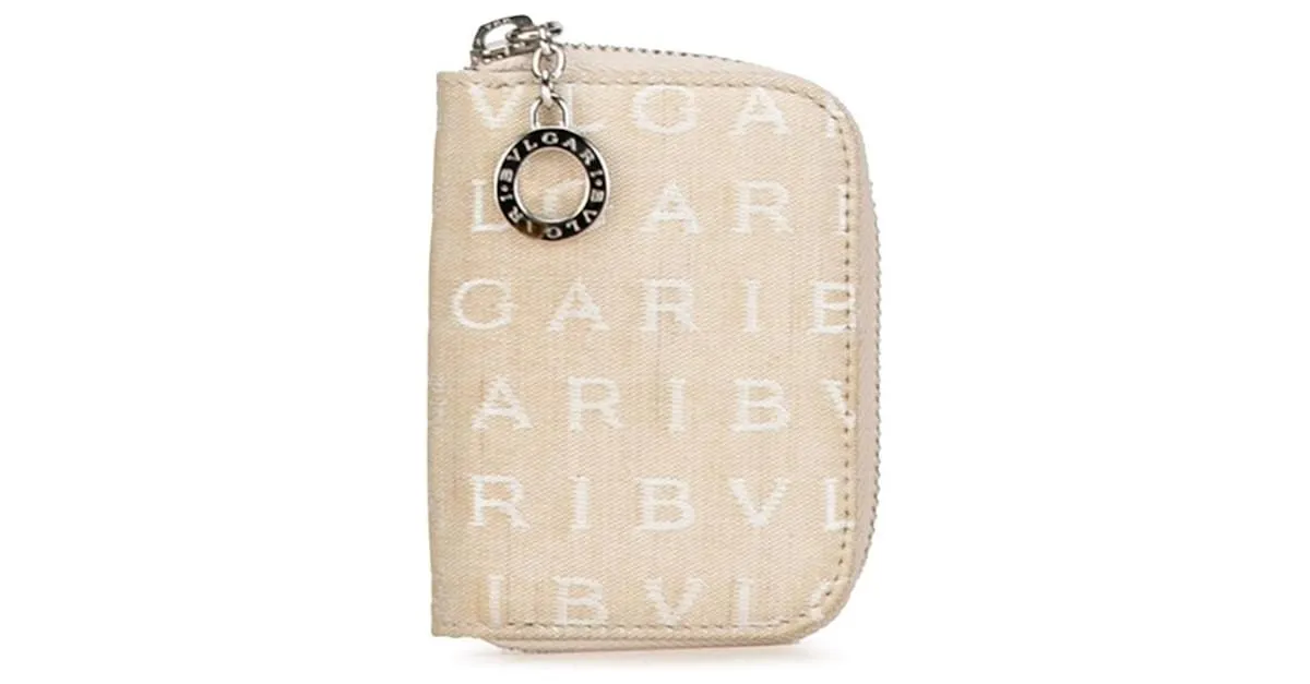 Bulgari Estuche de Llaves Redondo Bvlgari B.zero1 Mania Beige 