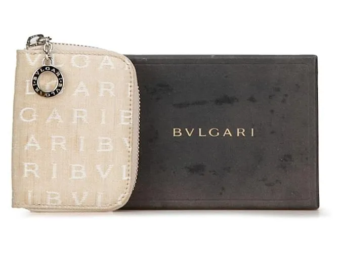 Bulgari Estuche de Llaves Redondo Bvlgari B.zero1 Mania Beige 
