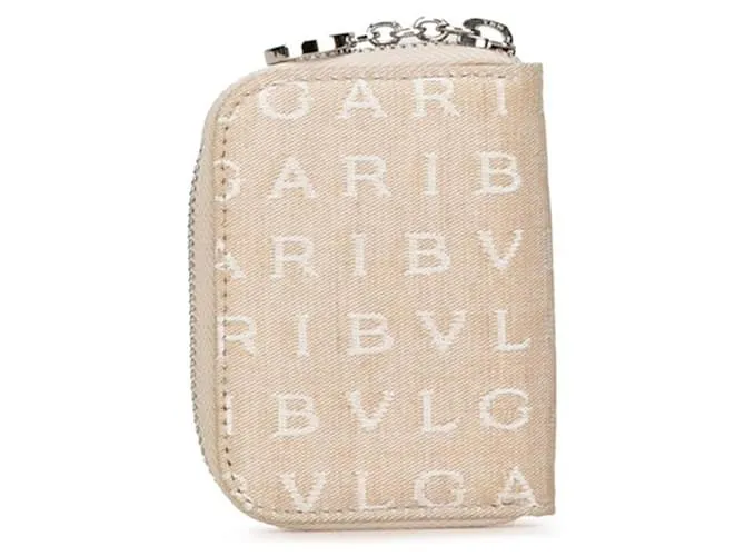 Bulgari Estuche de Llaves Redondo Bvlgari B.zero1 Mania Beige 