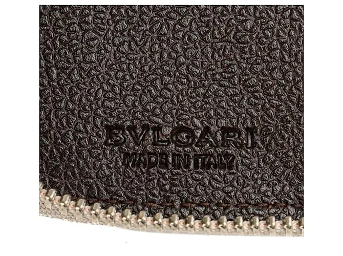 Bulgari Estuche de Llaves Redondo Bvlgari B.zero1 Mania Beige 