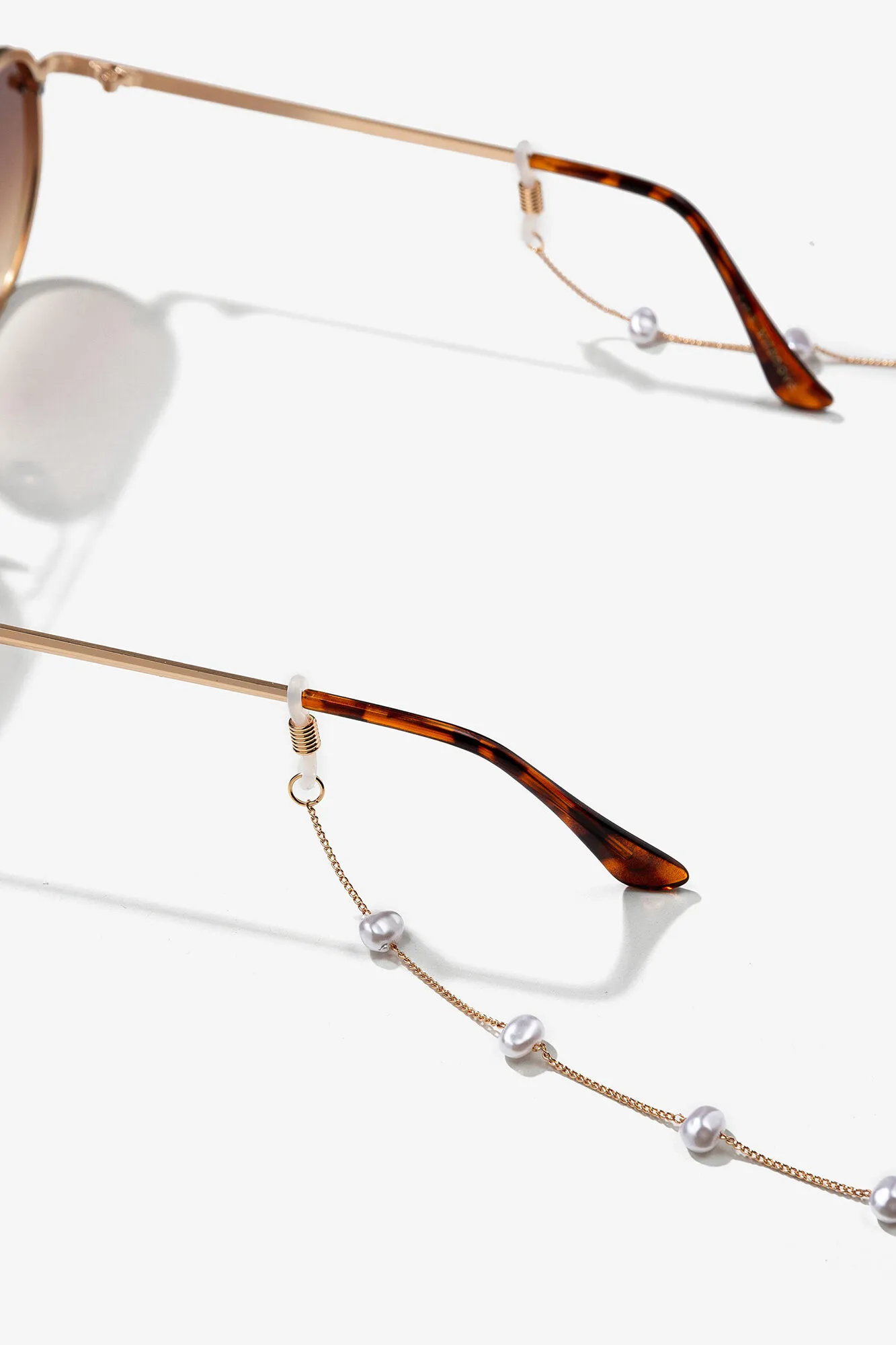 Cadena para Gafas con Perlas
